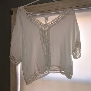 White Boho Shirt